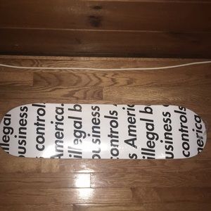 Supreme Illegal Business Controls America Deck